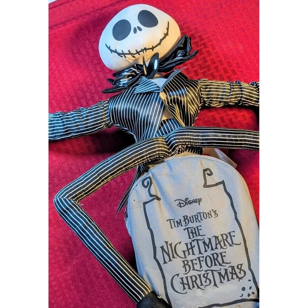 Disney Nightmare Before Christmas JACK SKELLINGTON Halloween Greeter with Tag